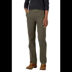 Dickies Duck Carpenter Pants for Ladies Women's Size 4R Green FD2700RMS